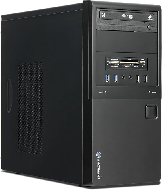 Ankermann Business Work V3 AMD Ryzen 5 5600GT 16GB RAM 480GB NVMe SSD Windows 11 WLAN Libre Office