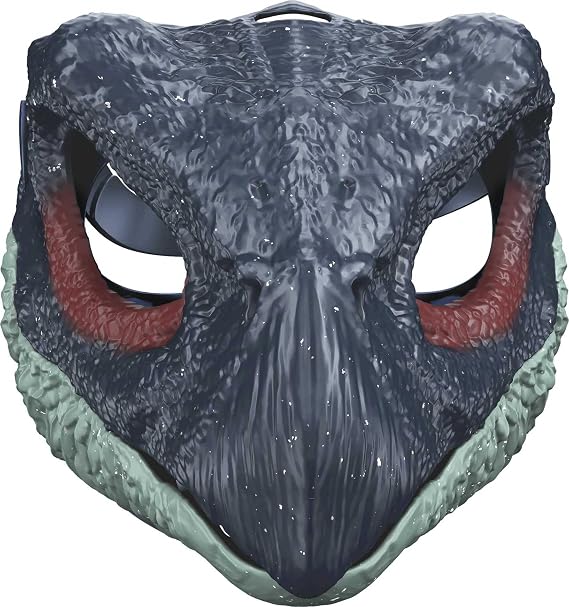 ​Jurassic World Dominion Therizinosaurus Dinosaur Mask with Opening Jaw, Costume and Role-Play Gift​