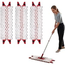 Spray Mop Replacement Pads, 3 PCS Mop Head Replacement,1-2 Spray Mop Head Replacement