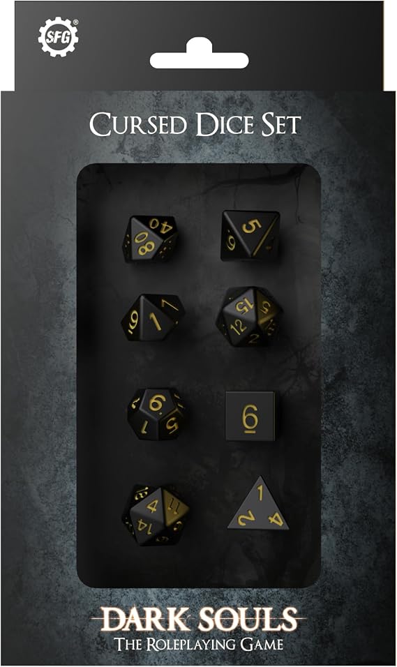 Dark Souls Roleplaying Game: Cursed Dice Set