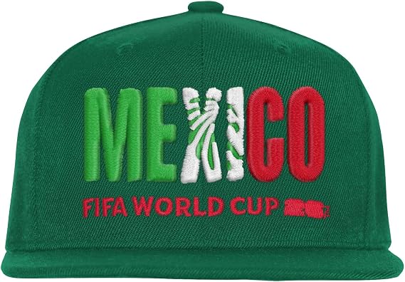 Outerstuff FIFA World Cup 2026 Flat Brim Snapback Host Hat