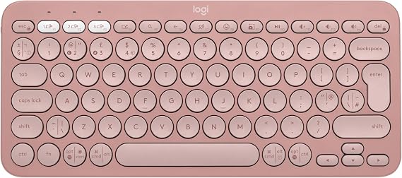 Logitech Pebble Keys 2 K380s, Multi-Device Bluetooth Wireless Keyboard