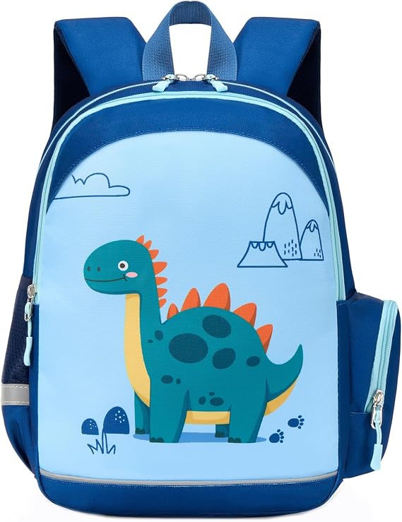 PROTAURI Children's Backpack for Boys Girls 3-7 Years with Chest Strap 12L