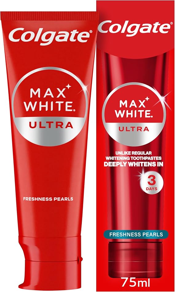 Colgate Max White Ultra Fresh Pearls Toothpaste 75ml