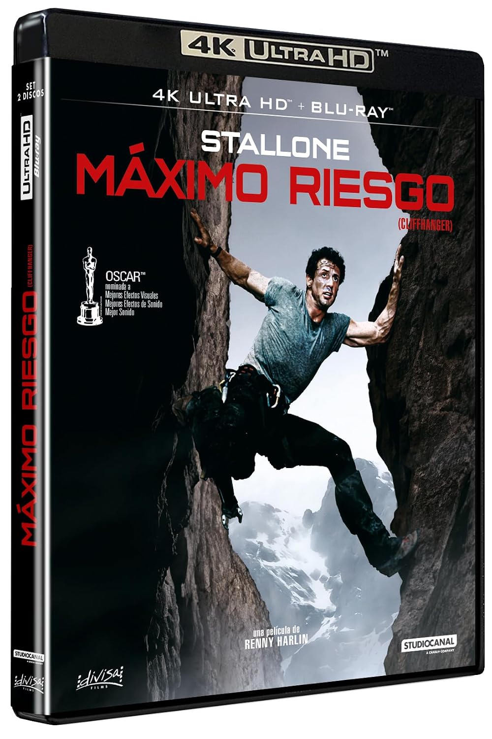 Maximo Riesgo (Cliffhanger) (4K UHD + Blu-ray)