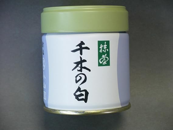 1.4 oz 40 g can of light tea and white tea tea from Marukyu Koyamen