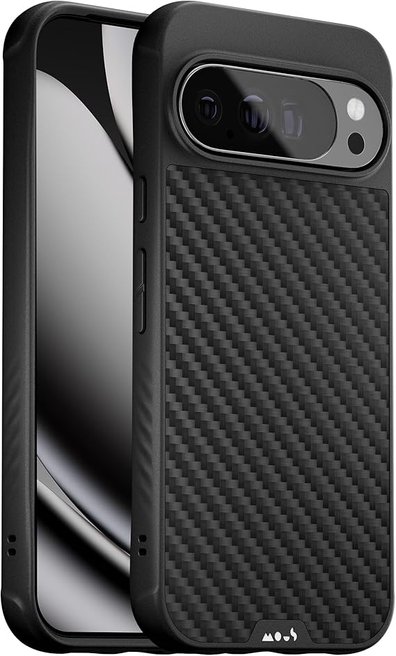 Mous for Google Pixel 10 Pro XL Limitless Aramid Fibre Case, MagSafe Compatible - Black