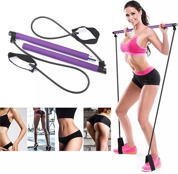 Leyaton Pilates Studio Jimnastik Lastiği Egzersiz Çubuğu Yoga Plates Spor Kondisyon Direnç Aerobik