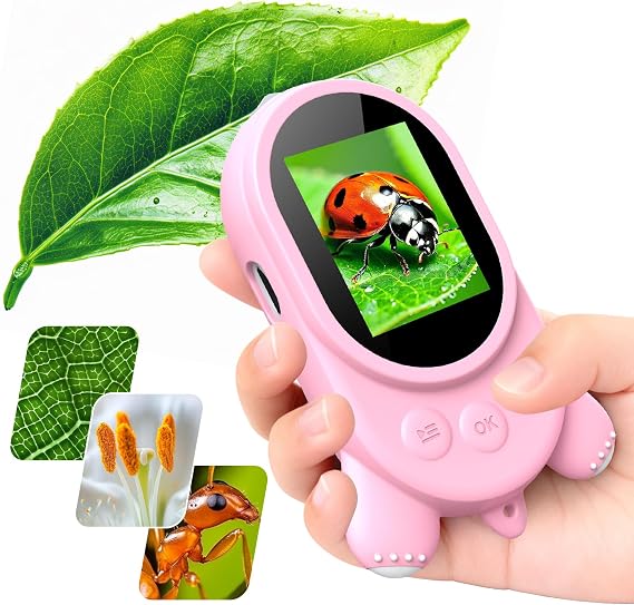 Microscope for Kids - Digital Magnifying Glass Kids with 2.0" HD Screen