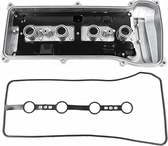ガスケット付きアルミニウムエンジンバルブカバー 2001-2011 トヨタ カムリ ソララ RAV4 ハリアー ハイランダー クルーガー、2009-2013 トヨタ マトリックス カローラ、2005-2015 サイオン xB tC OEM 11201-28014 11201-28033用