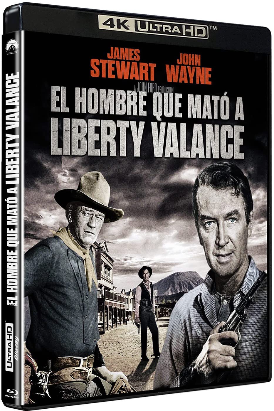 El hombre que mato a Liberty Balance (The Man Who Shot Liberty Balance) (1962) (John Ford) (4K UHD + Blu-ray)