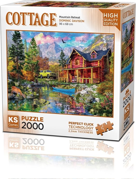 KS Games 22513 Mountain Retreat 2000 Parça Puzzle -KS