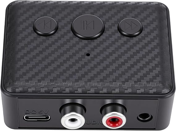 Bewinner Bluetooth 5.4 Audio Receiver with 3.5mm AUX and AV Stereo Output