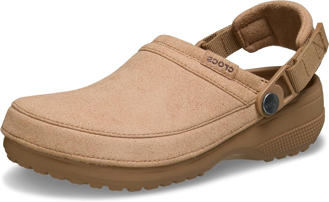 Crocs Classic Crafted Vegan Suede Clog