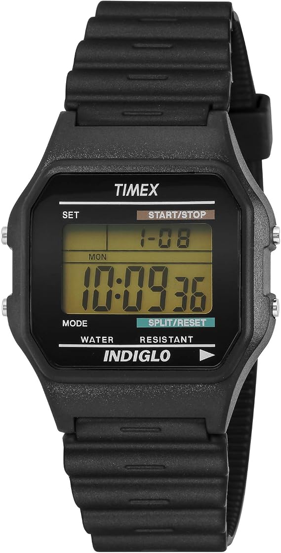 Authentic Timex Classic Digital Product, Black