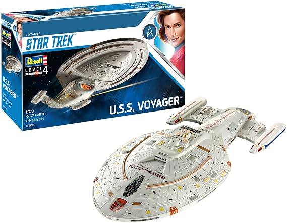 Revell 04992 U.S.S. Voyager 1:670 Scale Unbuilt/Unpainted Plastic Model Kit