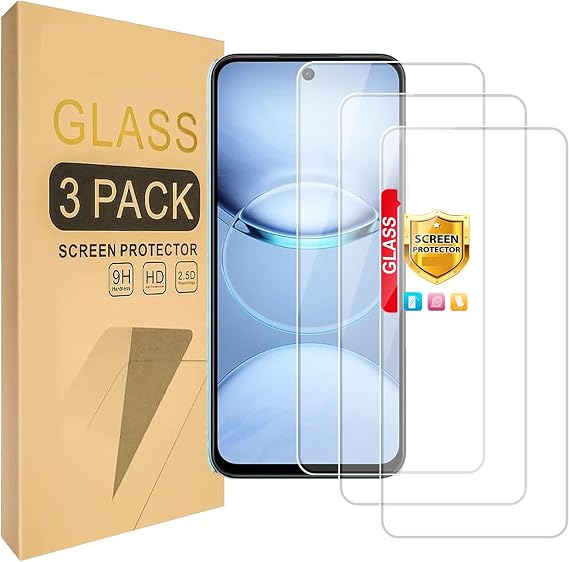 (3 Pack) Compatible with Honor X30 Screen Protector Tempered Glass，Case Friendly [Hardness 9H ][High definition] [Anti Scratch]