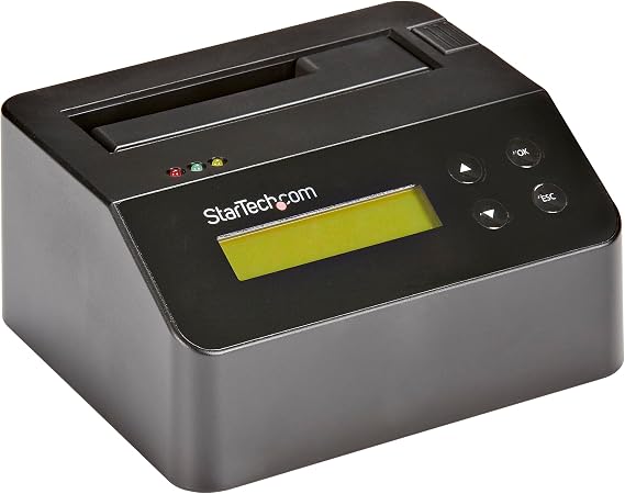 StarTech Single-Bay 2.5/3.5in SATA Eraser, SATA II 3Gbps, LCD (SDOCK1EU3P)