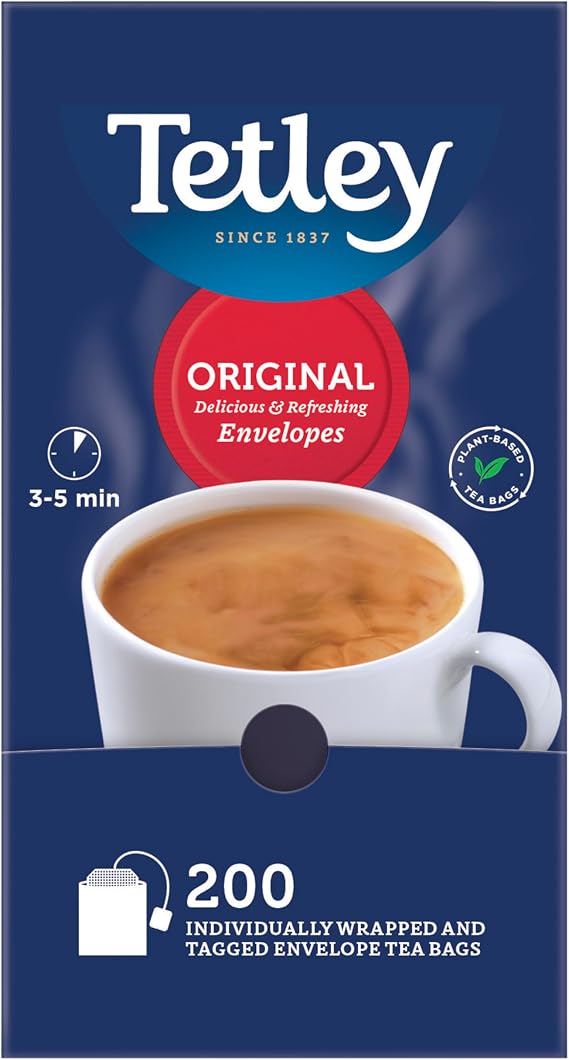Tetley Envelope Teabags (Pack of 200)