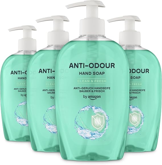 by Amazon Anti-Odour Hand Soap 4 x 500 ml