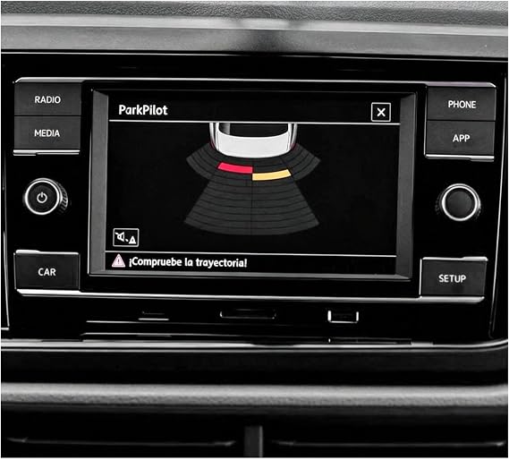 Navigation Screen Protector For VW For Virtus 2019 6.5 Inch Tempered Glass Protective Film GPS Navigation Film LCD Screen Refit Anti-scratch Film Car Navigation Film