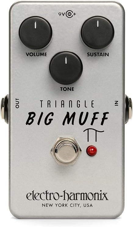 Electro Harmonix Triangle Big Muff Pi - Distortion for Guitars