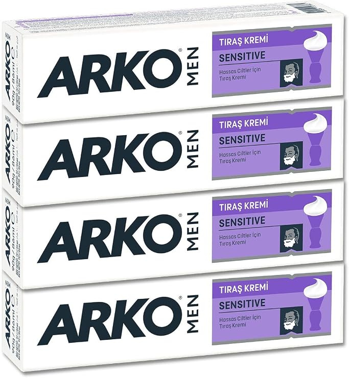 Arko Sensitive Shaving Cream 4x90 Gr