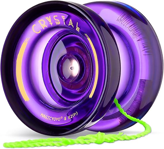 MAGICYOYO K2 Crystal Yoyo for Kids, Professional Finger Spin Tricks Yoyo