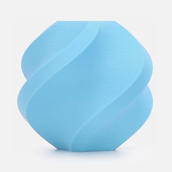 Bambu Lab PLA マットフィラメント スカイブルー 1kg リフィル。