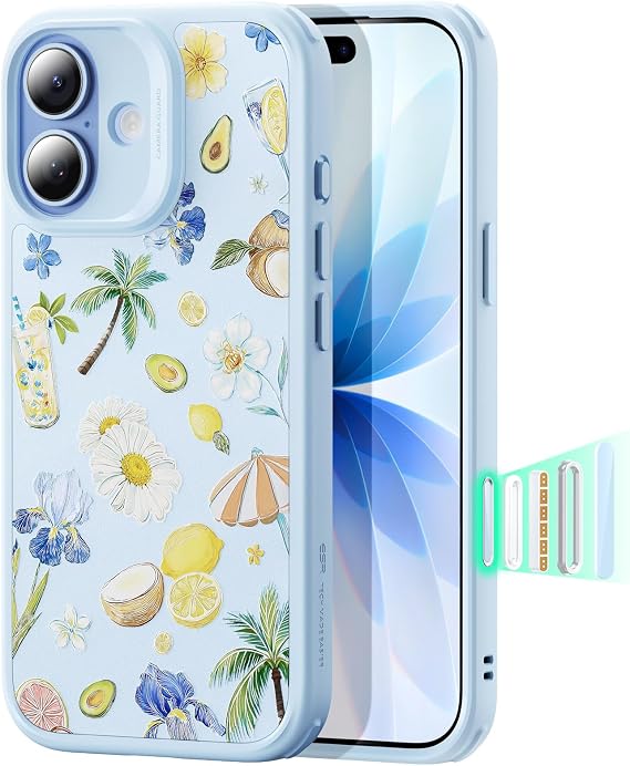 ESR iPhone 17 için Classic Hybrid Kılıf, Açık Mavi