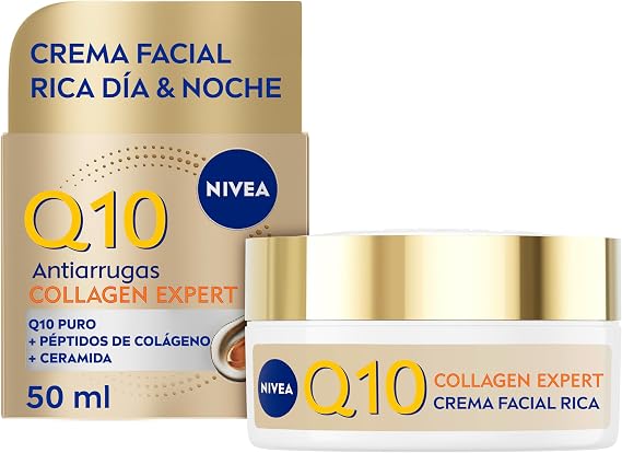 NIVEA Q10 Collagen Expert Anti-Wrinkle Face Cream Day & Night 50ml