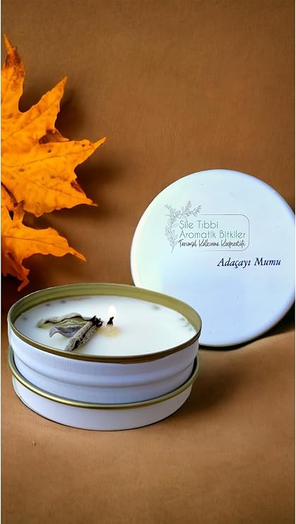 Adaçayı Aromaterapi Mum