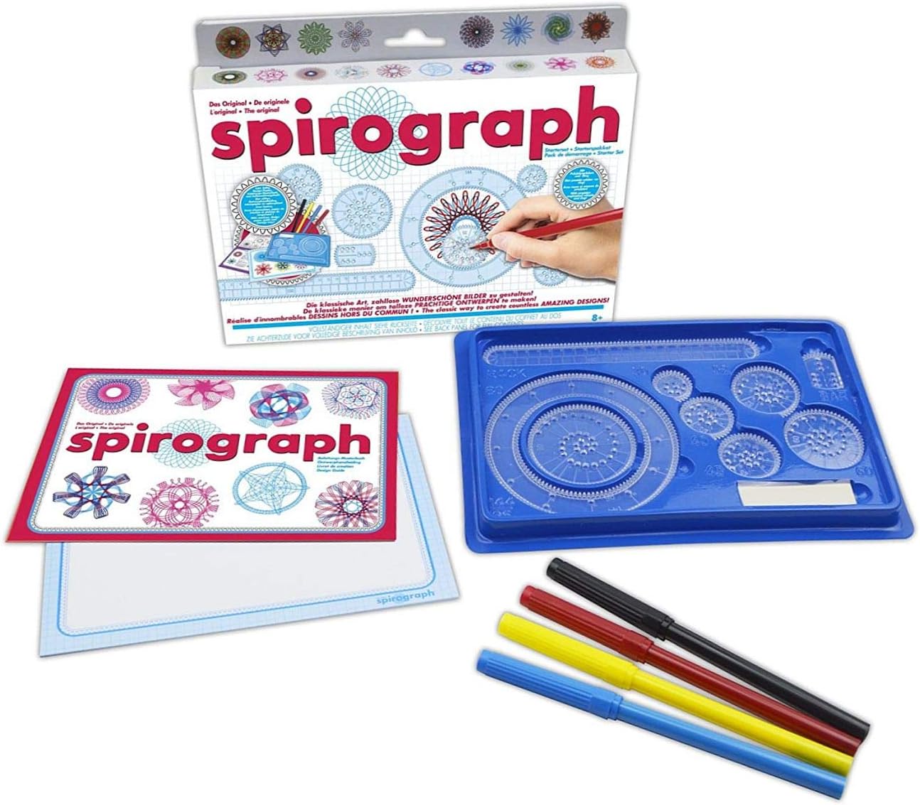 Spirograph 34342 Starter Set, Craft Kit, White