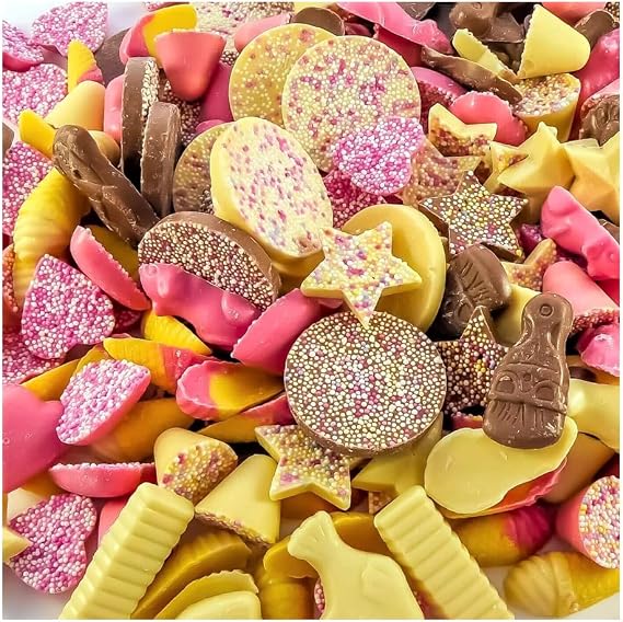 Retro Sweets Sugar Candy Pick & Mix Party Treats - Random Mixed Candy Sweets (1kg)
