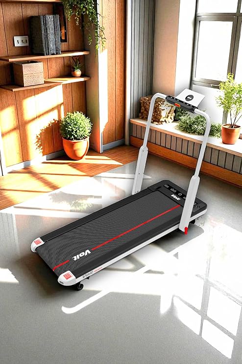 Voit Trendfit Geniş Yürüyüş Alanı ve Darbe Emici Zeminli Katlanabilir Koşu Bandı – 2.0 HP, Bluetooth Destekli