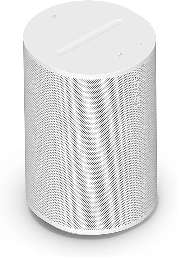 Sonos Era 100 Smart Speaker with WiFi Bluetooth Compatible with Amazon Alexa - White