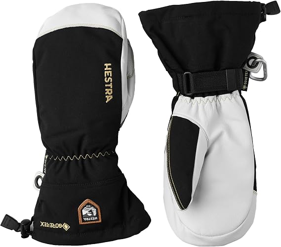 Hestra Army Leather GORE-TEX - Waterproof, Long-Cuffed Snow Mitt for Skiing and Mountaineering