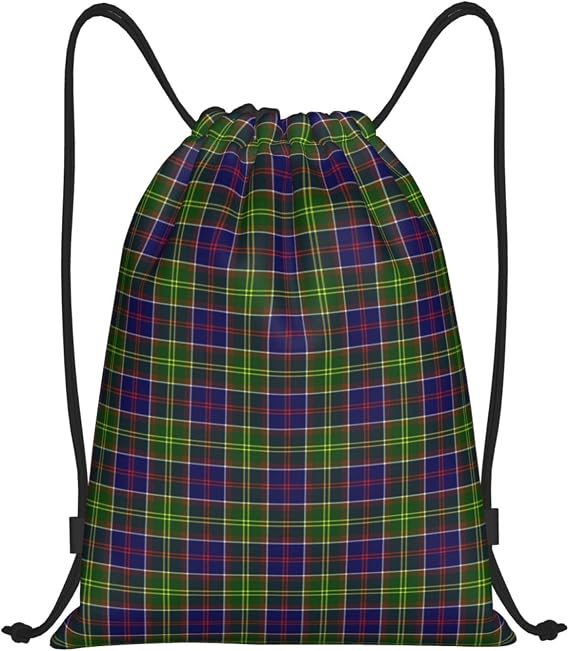 Angus Ancient Lightweight String Bag Sack Drawstring Backpack for Sports Yoga Gym