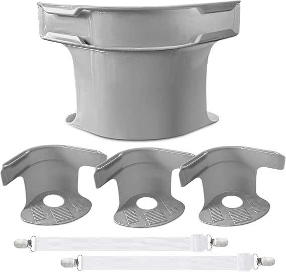 Bed Sheet Holder 6 Pack - 2 Adjustable Fitted Sheet Clips & 4 Corner BedSheet Grippers with Anti-Slip Teeth - Keep Bedding Tight, Smooth & Wrinkle-Free - Universal Fit for All Mattress Sizes