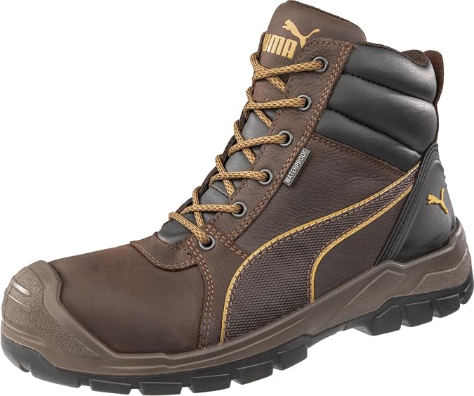 PUMA Safety Men's Tornado 6" Work Boot Composite Toe Non Slip Waterproof EH