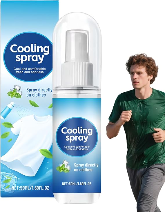 Cool Spray Refreshing Non-Greasy Non-Sticky Liquid