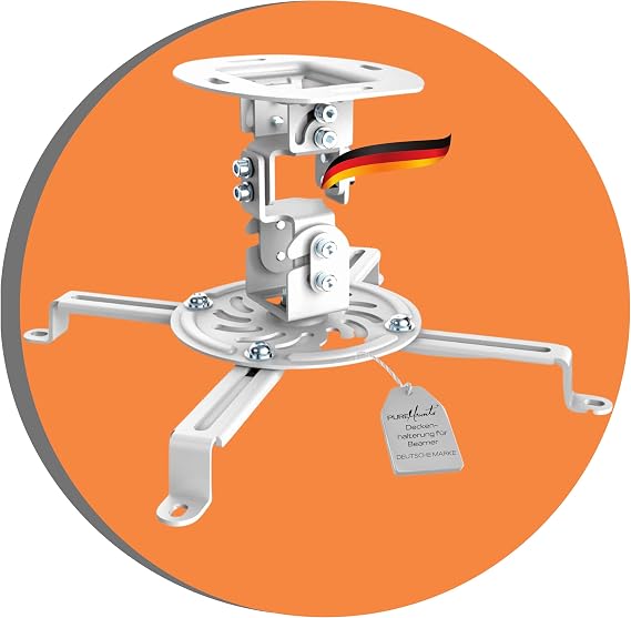 PureMounts Ceiling Mount for Projector White