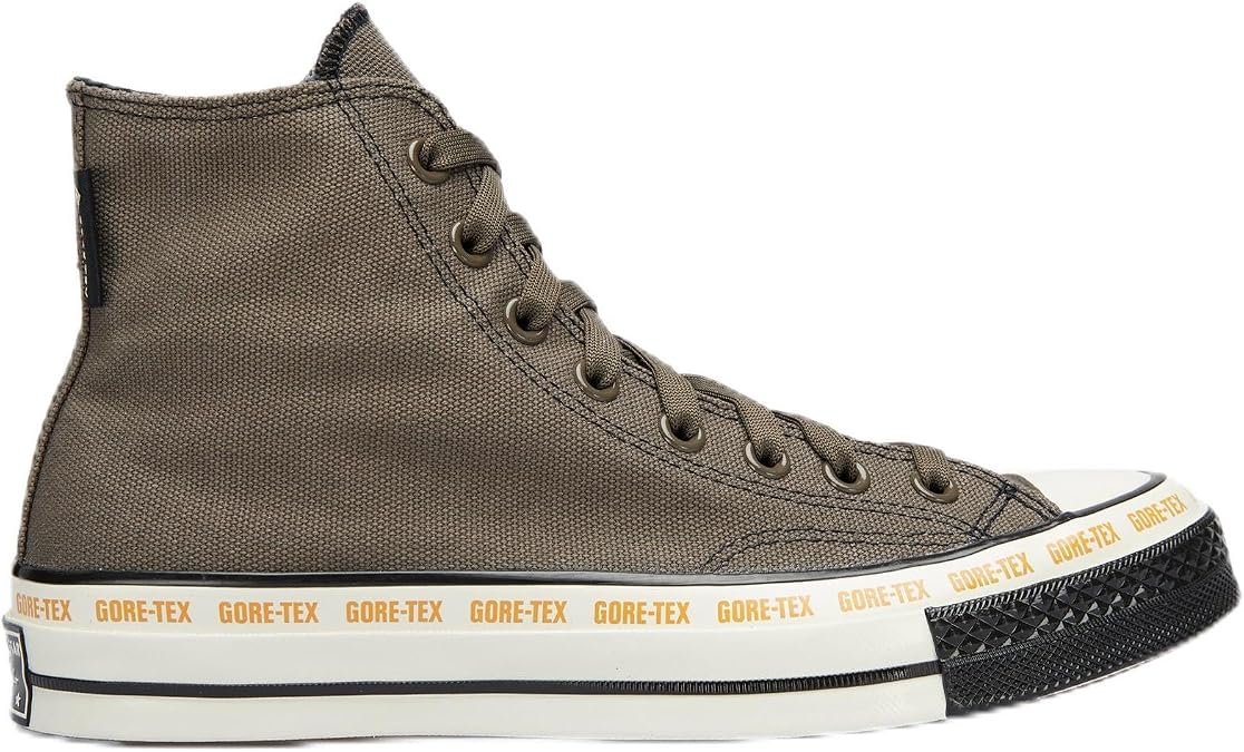 Converse Chuck 70 Gore-TEX Sneakers, Grey, Waterproof (Brown, UK Footwear Size System, Adult, Men, Numeric, Medium, 8.5)