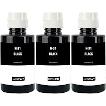 Supply Guy Ink compatible with HP 32XL / HP 31 Black for Smart Tank 5100 Series 5105 5106 5107 7000 7005 7006 7300 7305 7306 7600 7605 7606 Smart Tank Plus 550 555 558 559 570 655