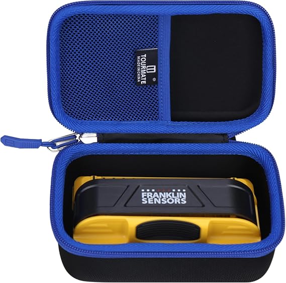Tourmate Hard Case Compatible for Franklin Sensors ProSensor M90 / M150 Professional Stud Finder (Case Only) (Black + Blue)