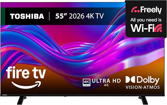 Toshiba UF26 Fire 55" 4K Ultra HD LCD Smart Fire TV