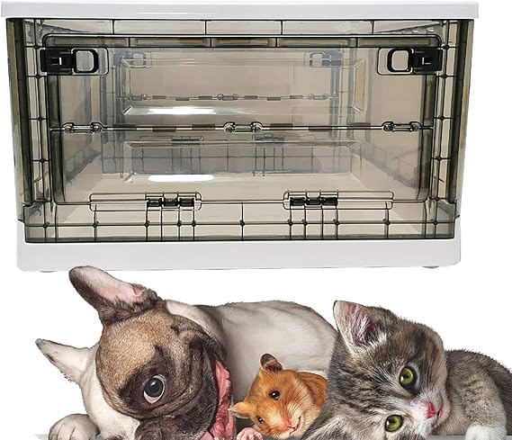 Pet Atomization Nursery Incubator, Puppy Nebulization Box, Dog and Cat Oxygen Therapy Box, Kitten Nebuliser Box Pet Incubation Brooder for pet Cough Breathing Treatment