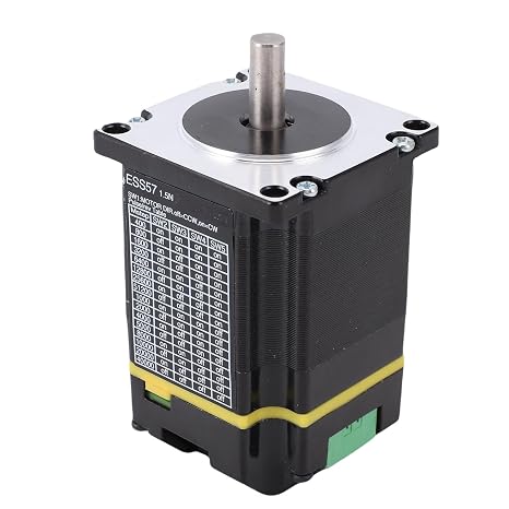 ESS57 Integrated Closed Loop Stepper Motor, Built in Encoder & Motion Controller Servo Motor 0 to 3000RPM 1.5Nm, for Automated Equipment