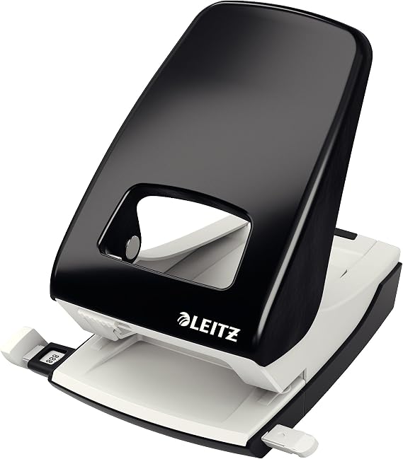 Leitz 51380095 NeXXt Güçlü Metal Delgeç,Siyah