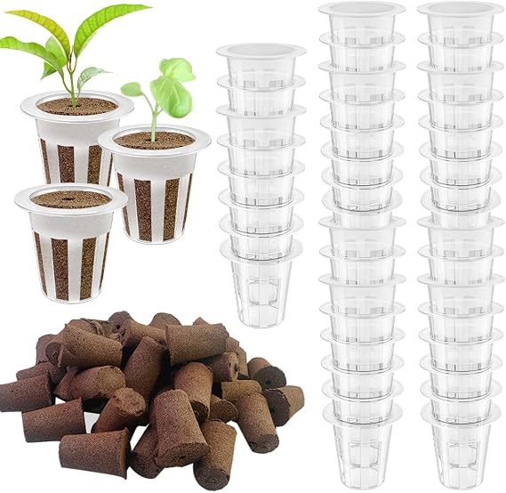 80 Pack Growing Sponges,Hydroponic Growing System Seed Planting Room Kit